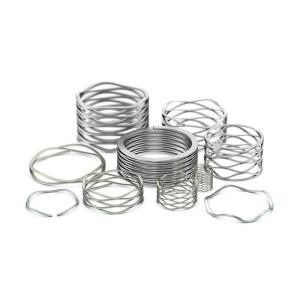 Wholesale Black Powder Coated SS304 0.06mm Linear Wave Springs from china suppliers