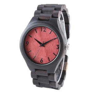 Wholesale Luxury OEM Private Logo Wooden Case Back Mens Ebony Wooden Watch Band from china suppliers