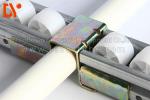 Cold Welded Plastic Roller Track Recycling 4033 / 6025 Size For Assemble Line