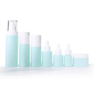 Wholesale Convenient Travel Face Wash Clean Mousse Bottle Luxury 15/20/30/40/50/100ml Cosmetic Packaging Foam Pump Glass Spray Bot from china suppliers