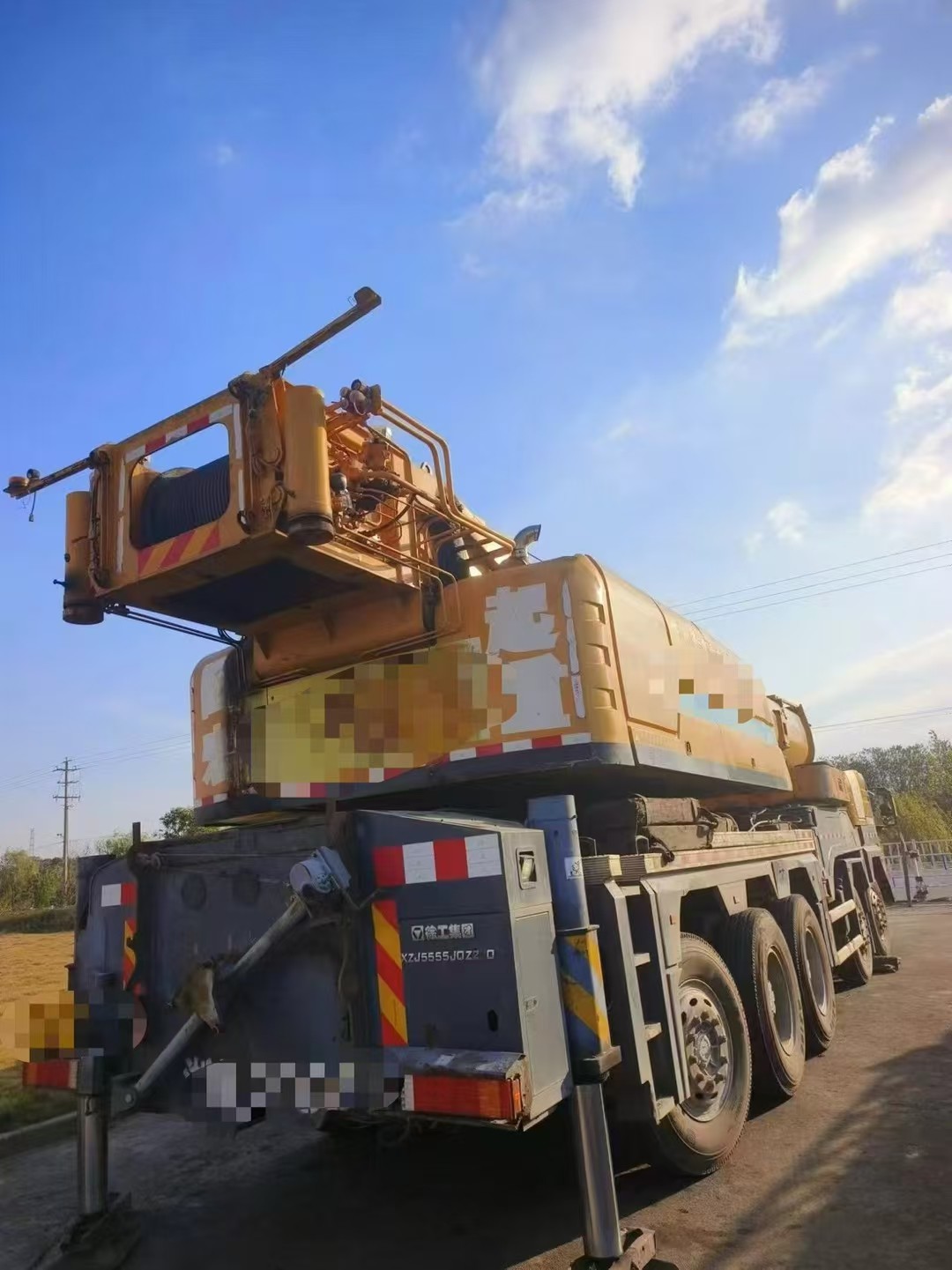 XCT130L6 130 Ton Mobile Hydraulic Truck Crane Heavy Lifting Equipment for Heavy Loads