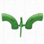 Water Supply Ppr Arc-shaped Elbow Customized Size