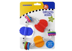 Wholesale Food Grade Plastic Rattle Toys For Infants , Baby Teethers And Soothers from china suppliers