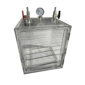 Wholesale Acrylic Vacuum Glove Box Desiccator 2 Gas Ports With Or Without Glove Port from china suppliers
