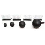 Dia 125mm Steel Forged Balls Low Breakage Rate Steel Grinding Media For Semi