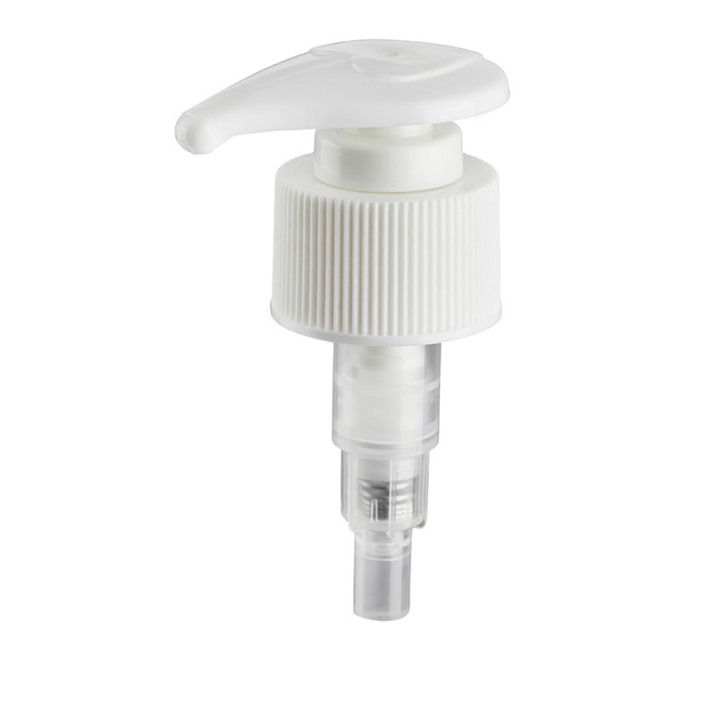 White Soap Pump Dispenser Plastic 24/410mm 28/410mm