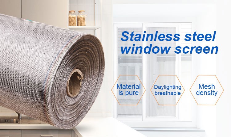 stainless steel window screen