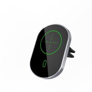 Wholesale Iphone 3 In 1 Magnetic Wireless Charger ABS 5W 7.5W 10W 15W Air Vent Holder from china suppliers