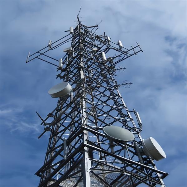 5-200M Galvanized Angle Steel Steel Lattice Tower Manufacturers Lattice Telecom