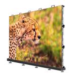 P3.91 Rental IP40 SMD Curved Led Video Wall For Events