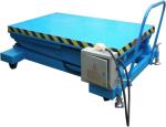 Outdoor Scissor Lift Table Power 3kw Hydraulic Lift Trolley Cargo Lift Platform