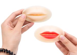Wholesale 7.8cm*5.1cm 25G / Piece 3D Lip Practice Skin Soft Silicone Microneedling from china suppliers