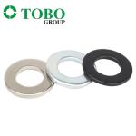 Customized High-Quality Carbon Steel Black Zinc Plated Flat Washers DIN125 Ultra