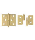 Wholesale Plastic Surface 1.1mm 30*40mm Flag Iron Door Hinges from china suppliers