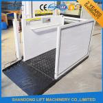 White Wheelchair Platform Lift , Electric Stair Lift for Disabled Person and Old