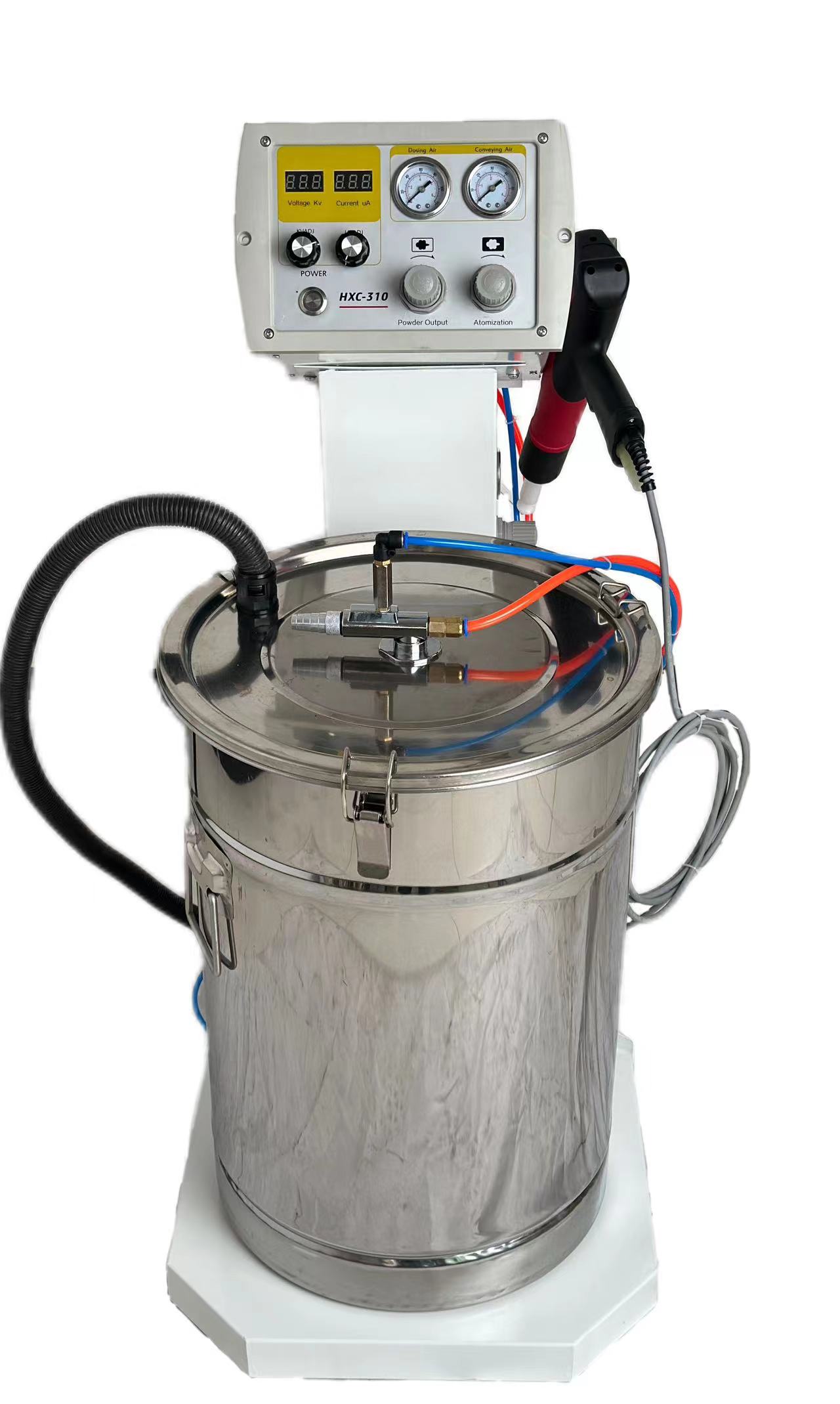 Smooth Coating with WL-03 Electrostatic Powder Painting Equipments and Electric Power