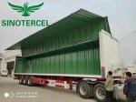 Red Wingspan Semi Trailer 40000 Kg Semi Transport Trailer