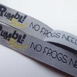 Sew On Hot Cut CMYK Screen Printing Clothing Labels