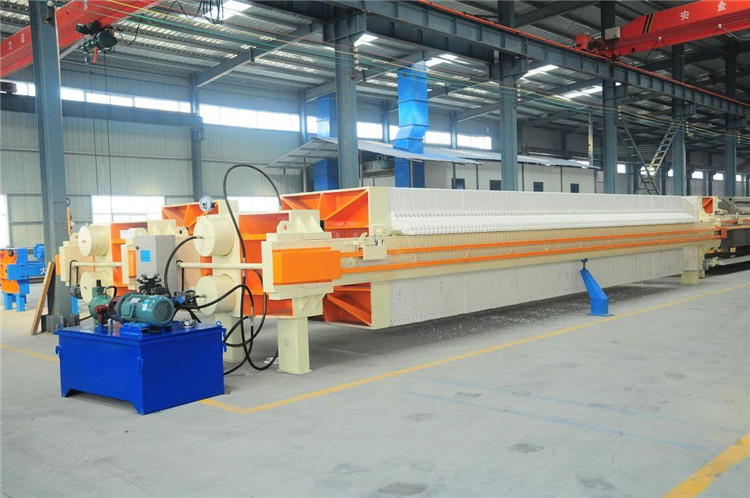 Automatic Pulling Plate Chamber Filter Press High Efficient Stable Performance