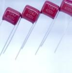 Metallized Polyester Film Mini Capacitor CL21X 104J400V Laser Printing