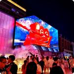 Ultra Light High Transparency Grille LED Screen Outdoor Waterproof IP67