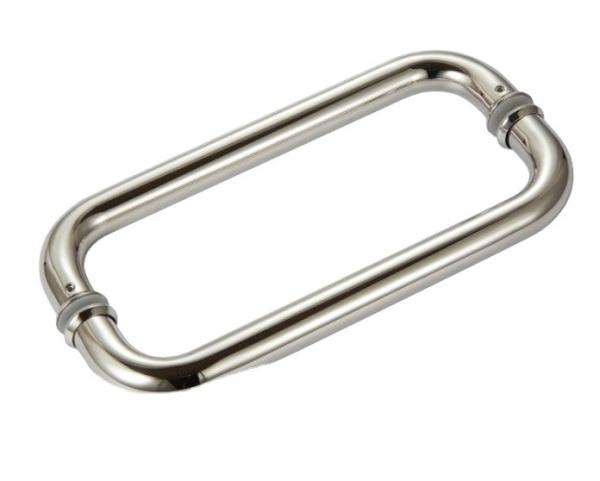 O Type Stainless Steel Glass Door Handle Suitable for Both Residential and
