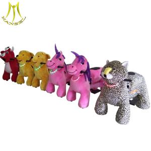 Wholesale Hansel mall moving electric animal scooter ride with led necklace from china suppliers