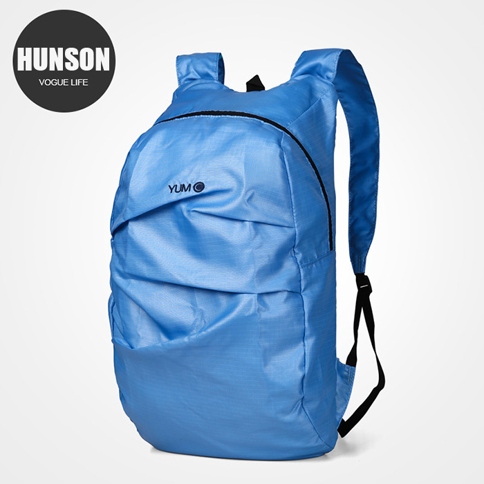 Custom Promotion Polyester Nylon Travel Bag Waterproof Foldable Portable backpack