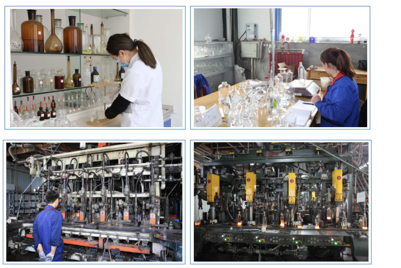 Wine 250ml 400ml 700ml Clear Mini Wine Glass Bottle Brandy Liquor Bottles with Glass Cap