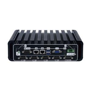 Wholesale Aluminum Alloy Industrial Mini PC Wide Voltage 9V-36V With 10 COM Optional from china suppliers