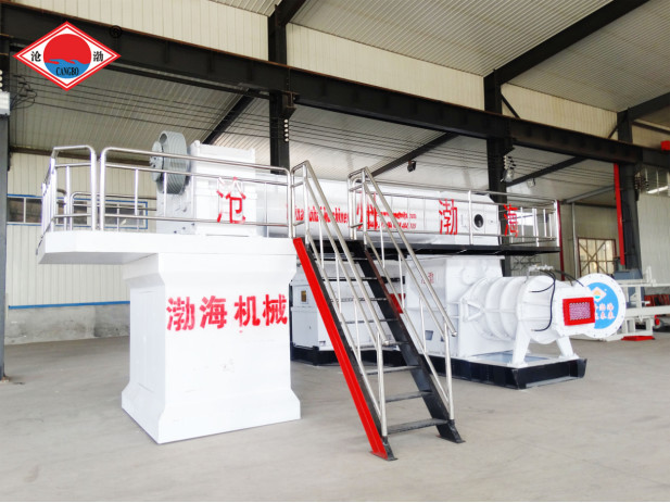 550mm Two Stage 32000pieces/H Auto Bricks Machine