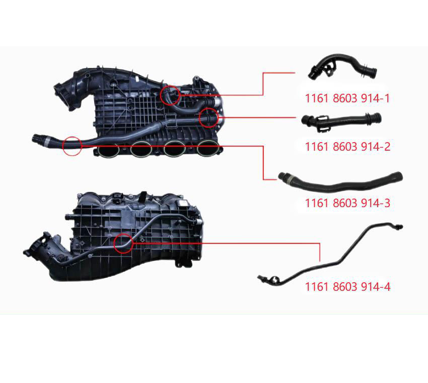 OE Standard Size Intake Manifold Assembly for BMW 3 Series 320i 330i 420i 11618603914