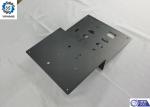 SPCC Electrical Box Door Sheet Metal Brackets Textured Black Powder Coating 1