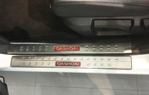 Wholesale Nissan Qashqai 2014 2015 2016 Side Door Sill Plates / Stainless Steel Scuff Plate from china suppliers