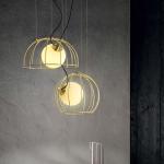 Pendant Lights Modern Art Deco Chandelier For the Kitchen Master Bedroom Gold