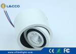 3 Watt Track Mounted Spotlights , Surface Mounted Office Lighting 85V - 265V
