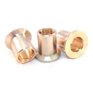 Wholesale High Precise Sleeve Bearing Max 800mm Brass CNC Turned Parts from china suppliers