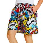 Breathable Quick-Dry Beachwear Bottom Pants Trunk Board Surf Shorts for Men and