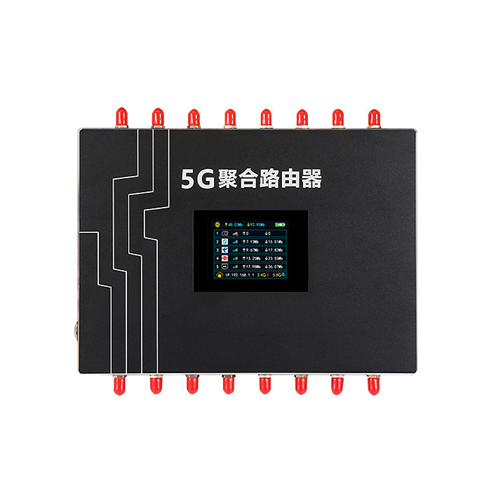 Multi-Card 4G Bonding Router UDP Modem Bonding Router 12V DC