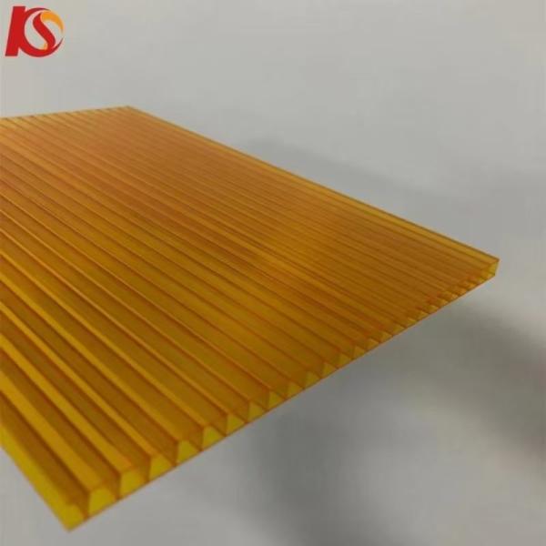 Anti UV Lamina De Policarbonato Greenhouse Skylight Polycarbonate Hollow Sheet