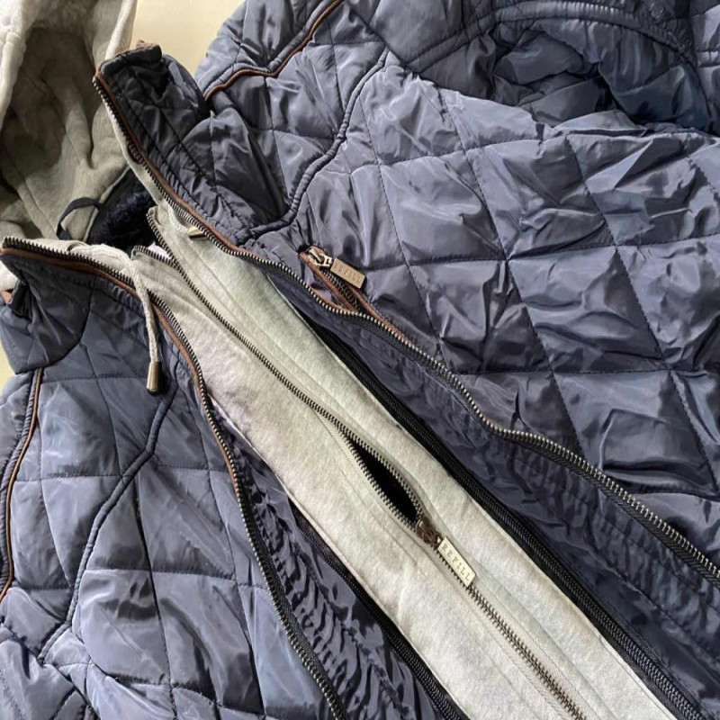 Men'S Knit Hoody Coats One Color As Picture Keep Warm Good Quality