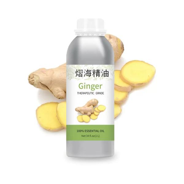 Cas 8007 08 7 Wholesale Price Slimming Ginger Massage Essential Oil For Hair