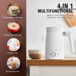 150ML Espresso Milk Frother Whisk Ergonomic Design Large Capacity Electric Milk