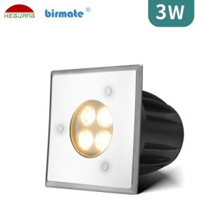 Wholesale Tempered Glass Lawn Plaza Underground LED Lights SMD3030 SS316L from china suppliers