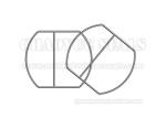 EPDM Rubber Gasket Washer Seal Acid Resistance For Industrial Equipment