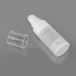Eco Friendly Pump Cosmetic Lotion Bottle Clear Frosted Serum Airless Pump Bottle