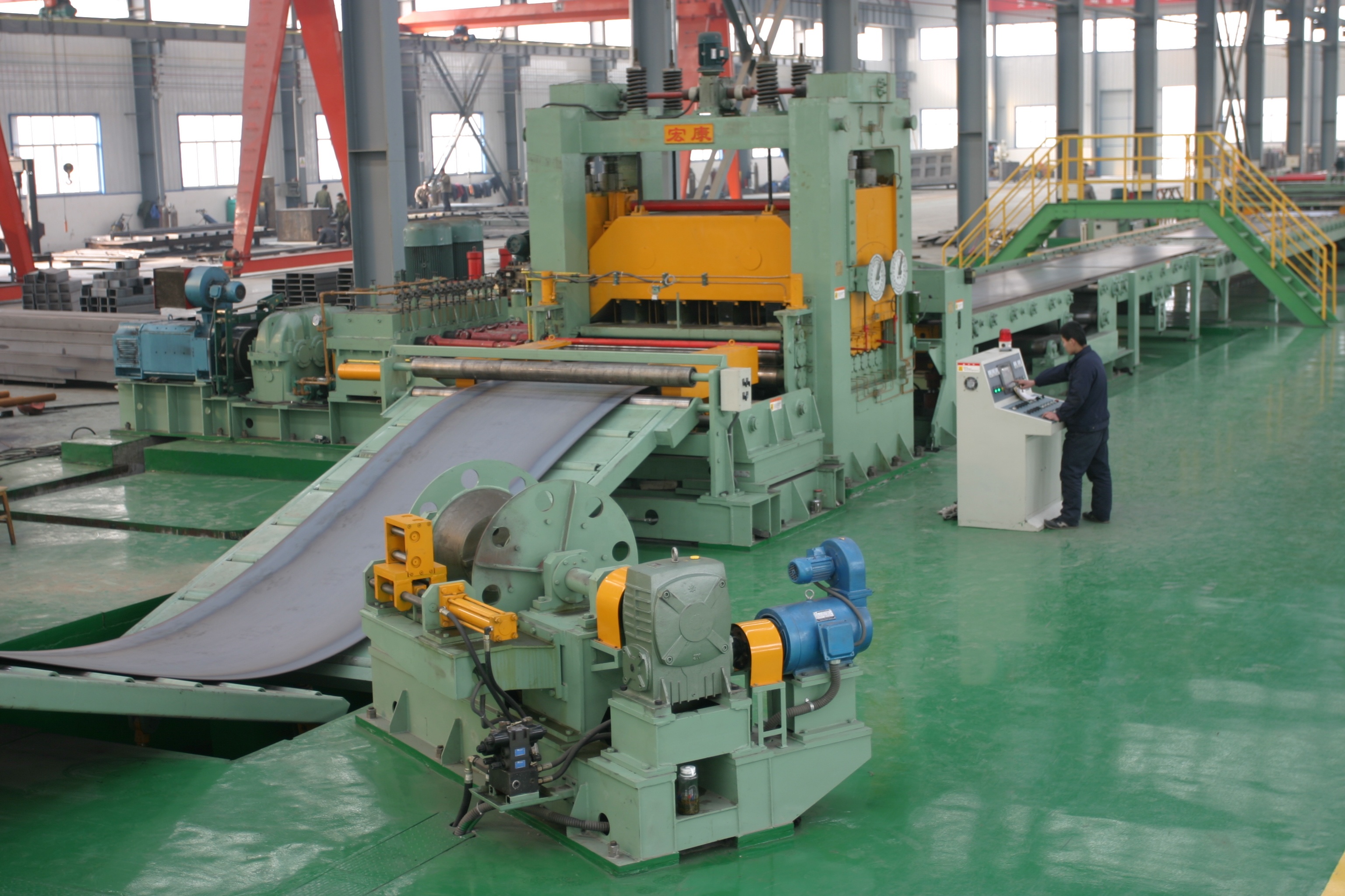 Straightener Feeder Uncoiler Flattening and Leveling Machine for Automobile Manufacturing