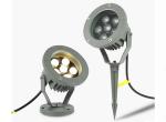 LED Projection Spotlight Waterproof Round Floor Lamp Plug-in Outdoor Lawn Villa