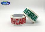 Customerized Logo BOPP Packing Tape Printed On Clear Or Color