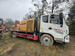 SANY Diesel Concrete Boom Pump Truck , Cement Truck Mounted Concrete Line Pump